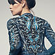 Copy of Women handpainted denim jacket. Suit Jackets. Evgeny Freeone. Online shopping on My Livemaster.  Фото №2