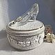 Jewelry box with a crystal slipper (Wedding Commotion), Box, Krasnodar,  Фото №1