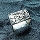Silver Square Unisex Ring, Rings, St. Petersburg,  Фото №1