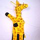 Giraffe. Glove puppet. Puppet show. teatr.tati. Online shopping on My Livemaster.  Фото №2