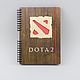 Заказать Dota 2 Деревянный блокнот / Скетчбук. GeekWood. Ярмарка Мастеров. . Скетчбуки Фото №3