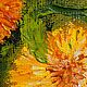  ' Spring dandelions' oil painting. Pictures. flamemilady. My Livemaster. Фото №5