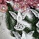 A Christmas Angel. Christmas tree ornament (lace). Christmas decorations. Svetlana Happy Embroidery. My Livemaster. Фото №4