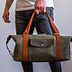Дорожная сумка в стиле Duffel из  кожи crazy horse, Дорожная сумка, Киров,  Фото №1