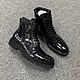 High-top boots made of genuine crocodile leather. Boots. SHOES&BAGS. Online shopping on My Livemaster.  Фото №2
