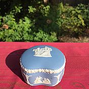 Винтаж handmade. Livemaster - original item Casket, biscuit porcelain, Wedgwood, England. Handmade.