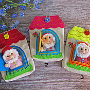 Куклы и игрушки handmade. Livemaster - original item Waldorf dolls and beasts: Houses and dwarfs. Handmade.