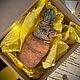 Ватная елочная игрушка «Мандрагора в горшке». Елочные игрушки. Ватные игрушки Павловой Анны. Интернет-магазин Ярмарка Мастеров.  Фото №2