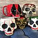 Кружка ручной работы без акрила - Джокер (Joker Skull Ceramic Mug). Кружки и чашки. MugCo | Кружки из керамики. Ярмарка Мастеров.  Фото №6