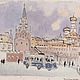 Т Маврина.
Троицкие ворота Кремля.
1946г.