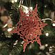Order Snowflake 12,5 cm volume knitted red. BarminaStudio (Marina)/Crochet (barmar). Livemaster. . Christmas decorations Фото №3