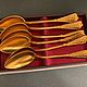 A set of teaspoons of the USSR vintage, Vintage kitchen utensils, St. Petersburg,  Фото №1