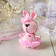 Bunny in a lace skirt. Stuffed Toys. fesartdecor (fesartdecor). Online shopping on My Livemaster.  Фото №2
