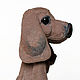 Игрушка Собака Банга, интерьерная, фетровая. Мягкие игрушки. Зоолэнд Ольги К. Ярмарка Мастеров.  Фото №5