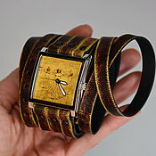 Украшения handmade. Livemaster - original item Steampunk watch, Leonardo da Vinci, Vitruvian man. Handmade.
