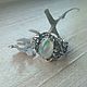Серебряное кольцо серебро с опалом. Кольца. Gvozdica jewelry (Ольга). Ярмарка Мастеров.  Фото №5