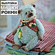  Выкройка мишки Ронни (14 см.), Мишки Тедди, Казань,  Фото №1
