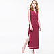 Laconic dress-a sundress from the cherry flax. Dresses. etnoart. Online shopping on My Livemaster.  Фото №2