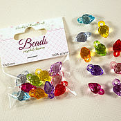 Материалы для творчества handmade. Livemaster - original item Set of acrylic beads-pendants.. Handmade.