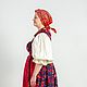 Заказать Костюм с сарафаном "Полуплатье". Лоскутный Дом (Elenat1906). Ярмарка Мастеров. . Народные костюмы Фото №3