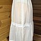Silk petticoat ' Lighter than a feather». Skirts. Living ECO clothing. My Livemaster. Фото №6