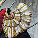 Имперская Корона. Корона в стиле Вархаммер 40000. Короны. Ручная вышивка | Вышивка на заказ (igolka-kate). Ярмарка Мастеров.  Фото №4