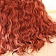 Order Mohair tress (cinnamon) (for dolls). Hair and everything for dolls. Livemaster. . Doll hair Фото №3
