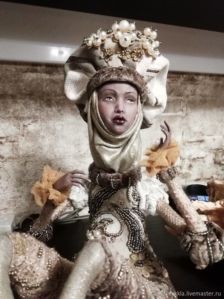  Мечтательница, Интерьерная кукла, Санкт-Петербург,  Фото №1