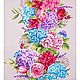 Juego de toallas de estera 'Hortensia' 3 piezas. Towels. Knitted cozy. My Livemaster. Фото №4