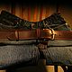 Мужской ремень из натуральной кожи 45мм. Ремни. Мастерская Handicraft. Интернет-магазин Ярмарка Мастеров.  Фото №2