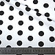 Polka dot fabric, black polka dot fabric, red polka dot fabric. Fabric. sartoria-1. Online shopping on My Livemaster.  Фото №2