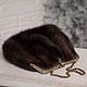 Mink handbag. Handbag made of fur. handbag made of mink, Classic Bag, Kirov,  Фото №1