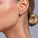Детские серебряные серьги Бананы в ушах. Серьги классические. THING JEWELRY. Интернет-магазин Ярмарка Мастеров.  Фото №2