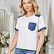 T-shirt ' Denim style'. T-shirts. masutina2. Online shopping on My Livemaster.  Фото №2
