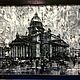 Isaac in black and white oil painting like graphics Piter SPb, Pictures, St. Petersburg,  Фото №1