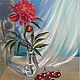 Spring breeze, canvas on a stretcher 50h40, oil, Pictures, Moscow,  Фото №1