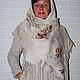 Валяный палантин "Прованс-2". Палантины. Волшебное руно (tatiana-bor). Интернет-магазин Ярмарка Мастеров.  Фото №2