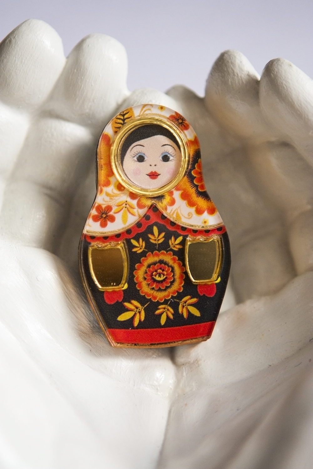 Брошь ручной работы 