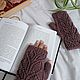 Мастер-класс Митенки "Ажур". Схемы вязания. Алена (allena_shop). Ярмарка Мастеров.  Фото №7