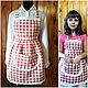 aprons: Children's linen apron for girls 7-10 years old. Aprons. silk fairy tale. My Livemaster. Фото №6