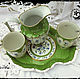 The painted porcelain.Set 'Cornflower blue summer'. Tea & Coffee Sets. Frida Gots. My Livemaster. Фото №4