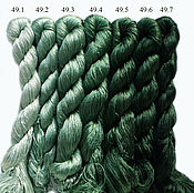 Шелковые нитки для вышивки