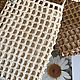 Воздушная сумка из рафии (мини) с цветком. Сумка через плечо. my_wool_story. Ярмарка Мастеров.  Фото №4