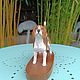 Заказать Винтаж: Beswick фоксахаунд бигль фарфоровая статуэтка. A_Queentage. Ярмарка Мастеров. . Статуэтки винтажные Фото №3