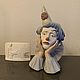 Винтаж: LLADRO 5129 фарфоровая статуэтка Бюст клоуна, Статуэтки винтажные, Санкт-Петербург,  Фото №1