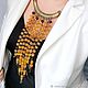 Necklace . amber garnet, Necklace, St. Petersburg,  Фото №1