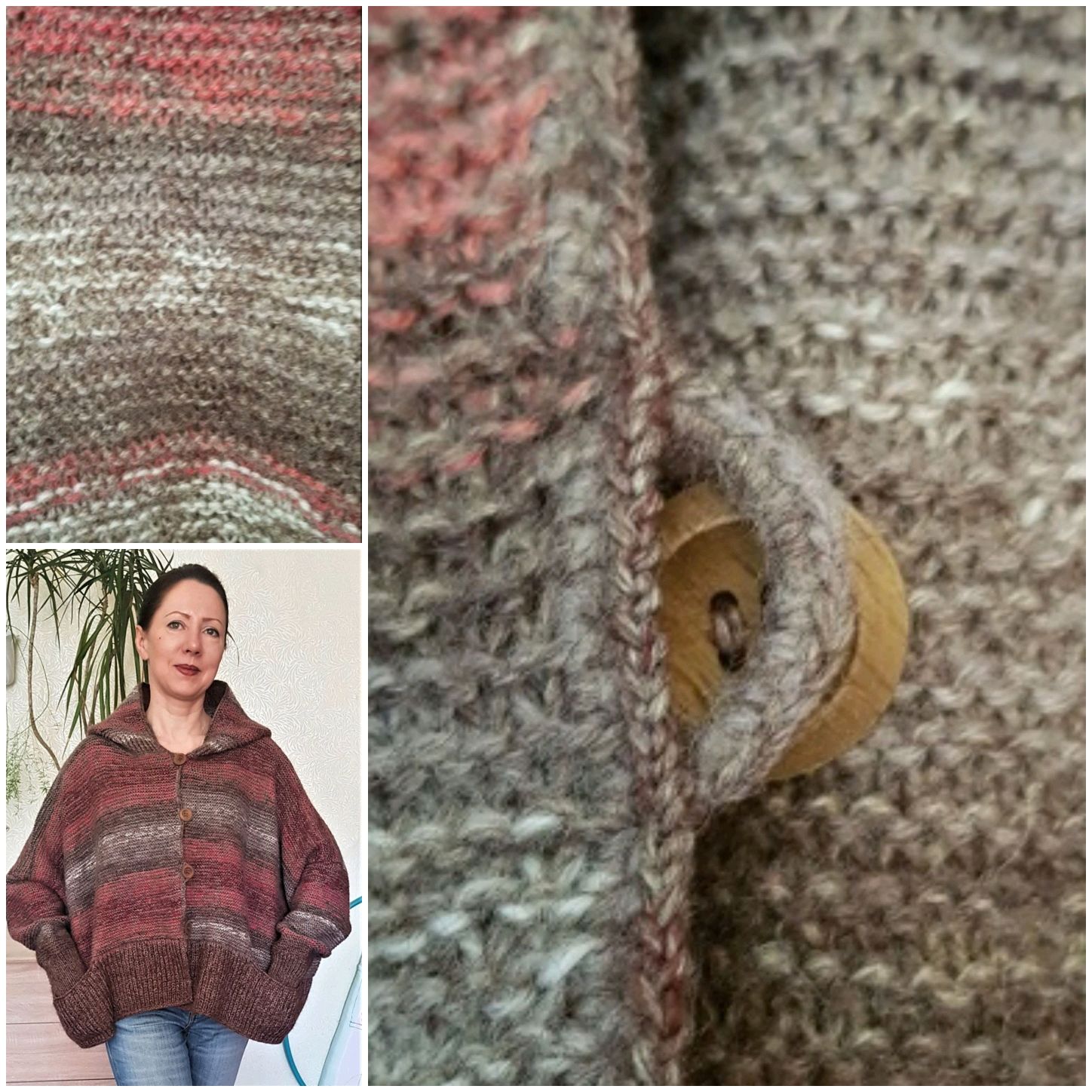 Кофта с капюшоном Меланж – заказать на Ярмарке Мастеров – ORPACRU ...