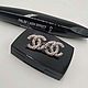 Серьги Шанель Chanel. Бижутерия люкс, Серьги-зажимы, Казань,  Фото №1