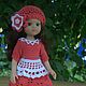 Set of clothes for Paola Reina doll 'Little Red Riding Hood'. Clothes for dolls. DominikaSamara. My Livemaster. Фото №6