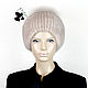 Elegant ladies hat made of fur Finnish mink. Art.DF-121. Caps. Mishan (mishan). Online shopping on My Livemaster.  Фото №2